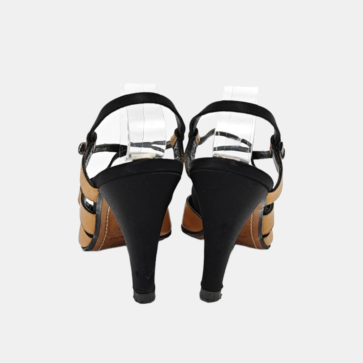 Chanel 90's two tone strap Pumps-37