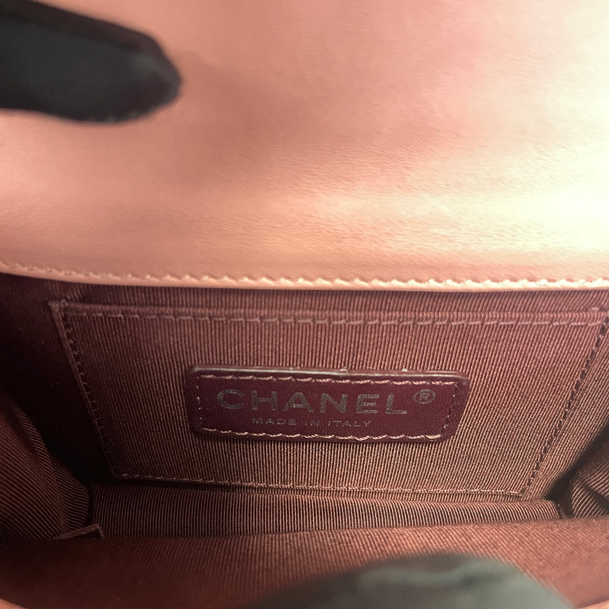 Chanel Boy Brick leather handbag