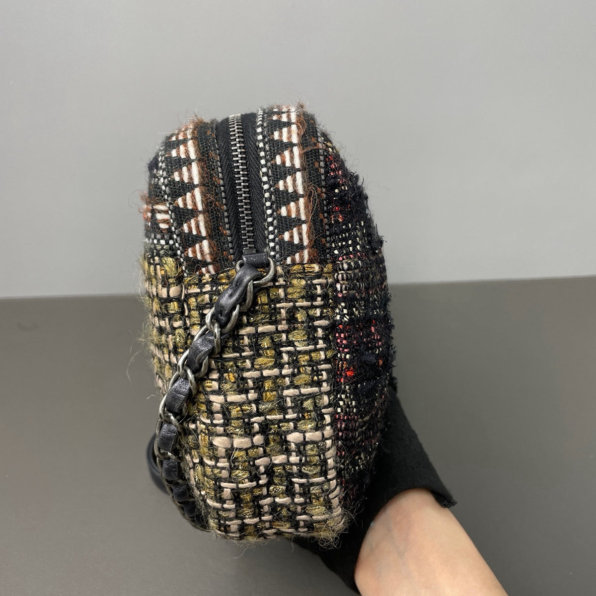 Chanel Paris-Dallas Tweed Camera Case