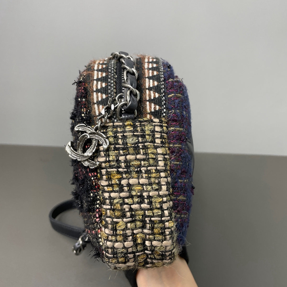 Chanel Paris-Dallas Tweed Camera Case