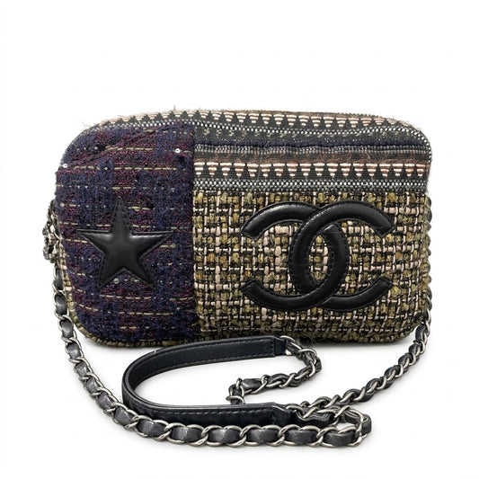 Chanel Paris-Dallas Tweed Camera Case